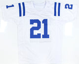 DJ Giddens Autographed White Pro Style Jersey - Beckett W Hologram *Silver