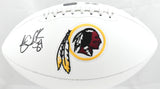 Gary Clark Autographed Washington Redskins Logo Football - Beckett W Hologram