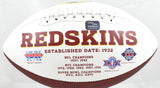 Dexter Manley Autographed Washington Redskins Logo Football 2x SB Champ - Prova