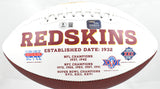 Joe Theismann Autographed Washington Redskins Logo Football 4 Insc.- Beckett W