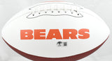 Luther Burden Autographed Chicago Bears Logo Football - Beckett W Hologram