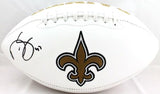 Darren Sproles Autographed New Orleans Logo Football-Beckett W Hologram *Black