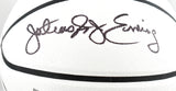 Julius Erving Autographed NBA Wilson Canvas Edition Basketball - Beckett W Holo