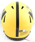 Brian Robinson Jr. Signed Commanders F/S Rave Speed Authentic Helmet - Beckett W