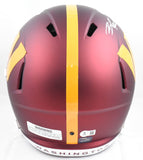 Brian Robinson Jr. Autographed Commanders F/S Speed Helmet - Beckett W Hologram