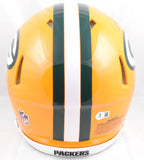 Matthew Golden Autographed Packers F/S Speed Authentic Helmet - Beckett W Holo