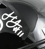 Julio Jones Autographed Atlanta Falcons F/S Speed Helmet -Beckett W Holo*Silver