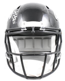 Julio Jones Autographed Atlanta Falcons F/S Speed Helmet -Beckett W Holo*Silver