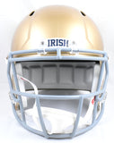 Tim Brown Autographed Notre Dame F/S Speed Helmet - Fanatics *Black