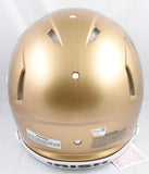 Tim Brown Autographed Notre Dame F/S Speed Authentic Helmet - Fanatics *Black