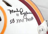 Doug Williams John Riggins Mark Rypien Signed F/S F/W Speed Authentic Helmet
