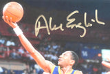Alex English Autographed Denver Nuggets 8x10 Lay Up Photo - Prova *Gold