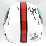 John Lynch Autographed Hall of Fame Speed Mini Helmet - Beckett W Hologram