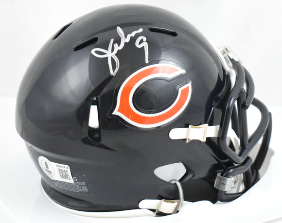 Jim McMahon Autographed Chicago Bears Speed Mini Helmet - Beckett W Hologram