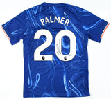 Cole Palmer Autographed Chelsea Home Soccer Jersey #20 - Beckett Hologram *M