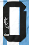 Alexis Mac Allister Autographed Argentina Home Soccer Jersey #20-Beckett Holo *M