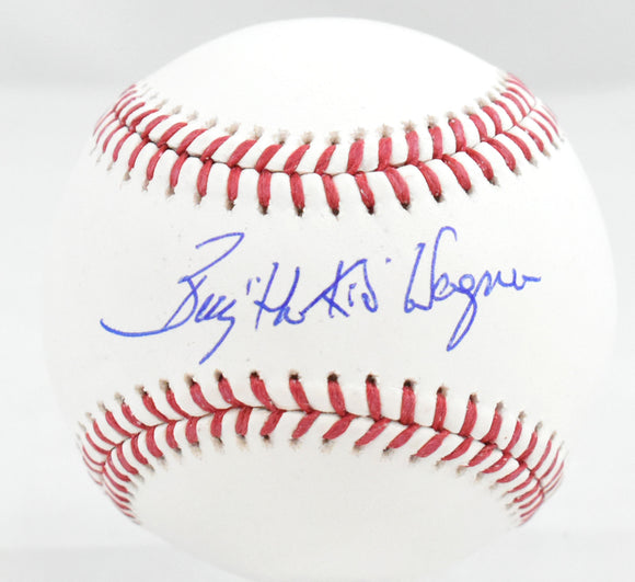Billy Wagner Autographed Rawlings OML Baseball w/The Kid - Beckett W Holo *Blue