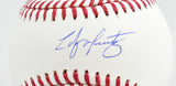 Edgar Martinez Autographed Rawlings OML Baseball - Beckett W Hologram *Blue