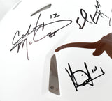 Texas Longhorns Quad Legends F/S Speed Authentic Helmet - Beckett W Hologram