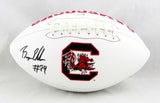 Bryan Edwards Autographed South Carolina Logo Football - JSA Witnessed COA