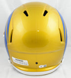 Kurt Warner Autographed Rams F/S Flash Speed Helmet - Beckett W Hologram *White