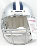 Tony Dorsett Autographed Dallas Cowboys F/S Helmet 5 Stats - JSA W *Black