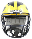 Taco Charlton Autographed Michigan Wolverines F/S Speed Helmet - JSA W *White