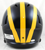 Taco Charlton Autographed Michigan Wolverines F/S Speed Helmet - JSA W *White