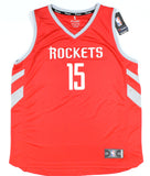 Clint Capela Autographed Houston Rockets Nike Fast Break Jersey - Tristar *Black