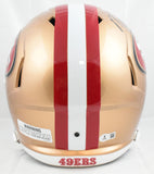 Mykel Williams Autographed San Francisco 49ers F/S Speed Helmet - Beckett W Holo