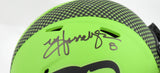 Matt Hasselbeck Autographed Seahawks Rave Speed Mini Helmet - Beckett W Hologram