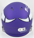 Blake Cashman Autographed Minnesota Vikings Speed Mini Helmet - Beckett W Holo