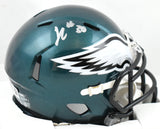 Jihaad Campbell Signed Philadelphia Eagles Speed Mini Helmet - Beckett W Holo