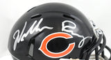 William Perry Autographed Chicago Bears Speed Mini Helmet - Beckett W Hologram
