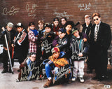 Mighty Ducks Autographed (8) Cast 16x20 Team Photo - Beckett W Hologram *Silver