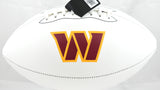 Terry McLaurin Autographed Washington Commanders Logo Football - Beckett W Holo