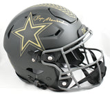 Roger Staubach Signed Cowboys F/S Salute 2025 SpeedFlex Helmet - Beckett W Holo