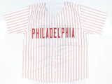 Trea Turner Autographed White Pro Style Jersey - Beckett W Hologram *Silver