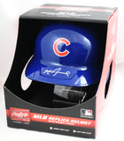 Mark Grace Autographed Chicago Cubs F/S Replica Helmet w/Stand - Beckett W Holo
