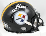 Jack Sawyer Signed Pittsburgh Steelers Speed Mini Helmet - Beckett W Holo *White