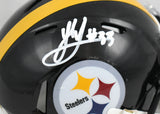 Jack Sawyer Signed Pittsburgh Steelers Speed Mini Helmet - Beckett W Holo *White