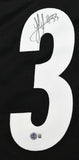 Jack Sawyer Autographed Black Pro Style Jersey - Beckett W Hologram *Black *L3