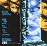 Bruce Dickinson Autographed Iron Maiden Piece of Mind Vinyl - Beckett W Hologram