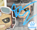 Bruce Dickinson Signed Iron Maiden Aces High Eddie Funko Pop #437-Beckett W Holo