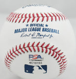 Nolan Ryan Autographed Rawlings OML Baseball w/ 7 No-Hitters - PSA *Blue