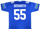 Brian Bosworth Autographed Blue Pro Style Jersey - Beckett W Hologram *Black