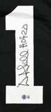 Donnie Shell Autographed Black Pro Style Jersey HOF - Beckett W Hologram *Black
