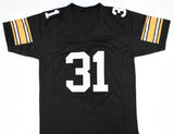 Donnie Shell Autographed Black Pro Style Jersey HOF - Beckett W Hologram *Black