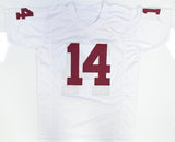 Sam Bradford Autographed White College Style Jersey - Beckett W Hologram