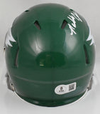 Randall Cunningham Autographed Eagles 74-95 Speed Mini Helmet - Beckett W Holo
